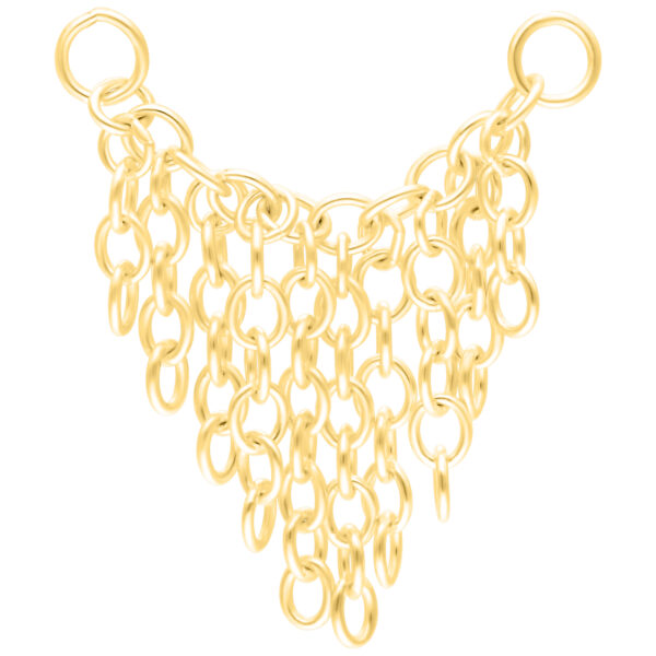 Cadena con Borlas para Piercing