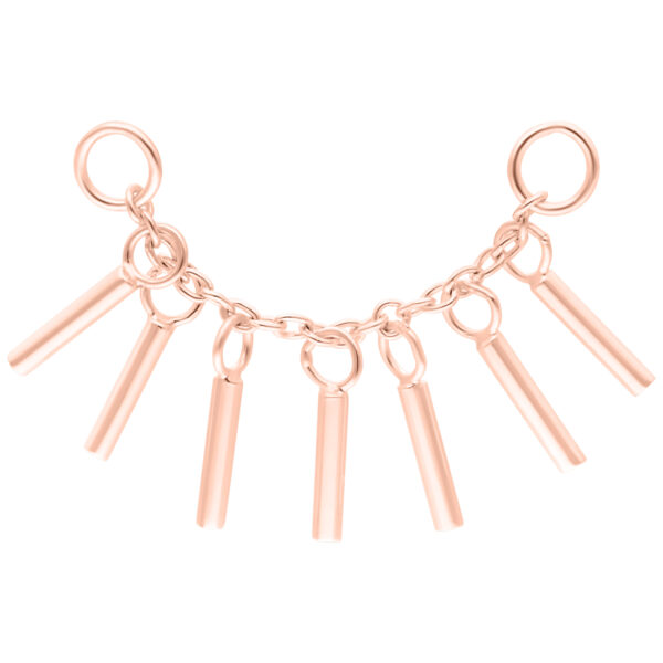 Cadena con Barritas para Piercing