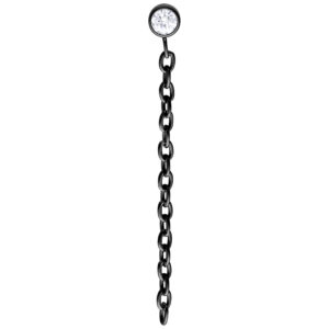 Accesorio Push Fit Crystal Chain - Negro