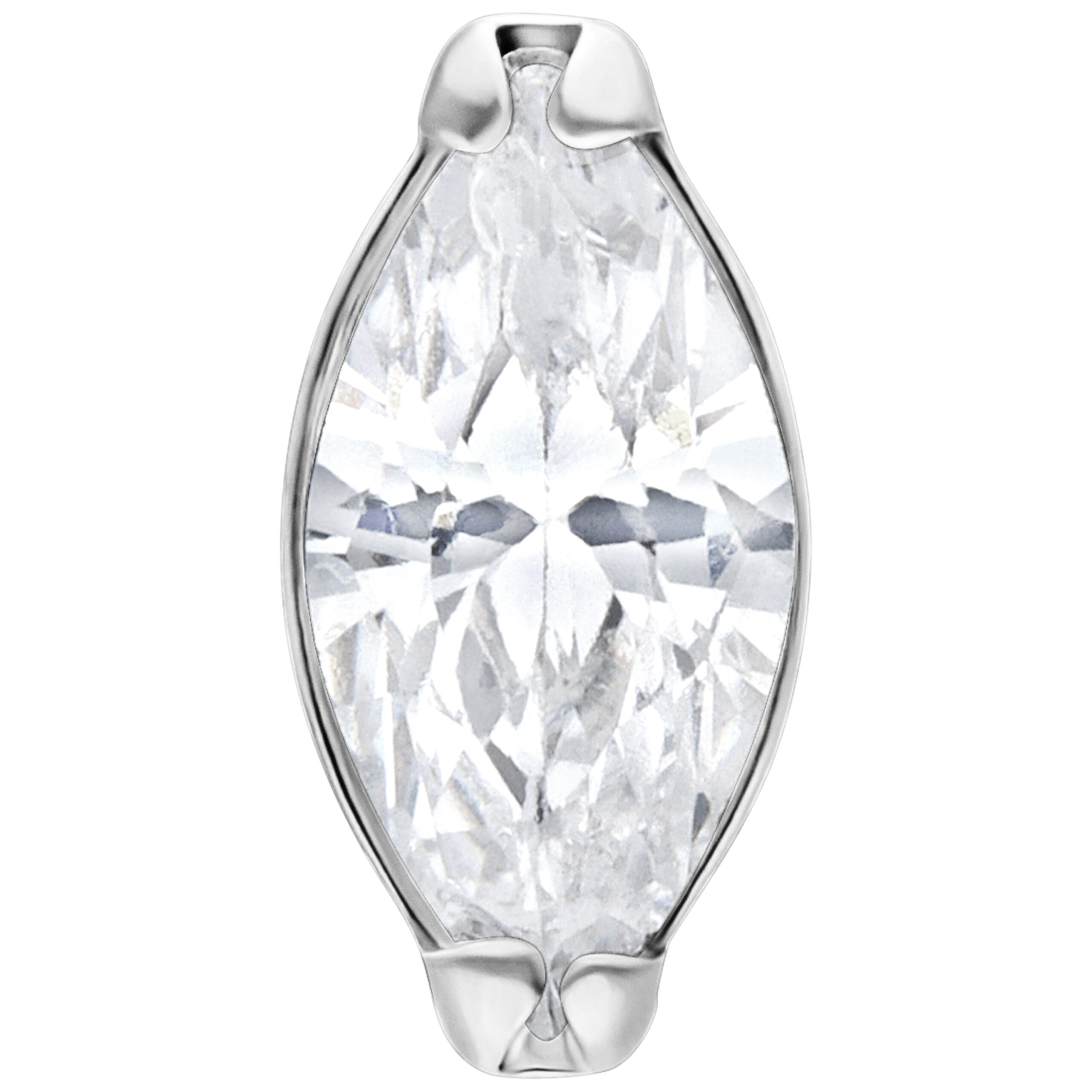 Push Fit Accesorio de Cristal Ovalado