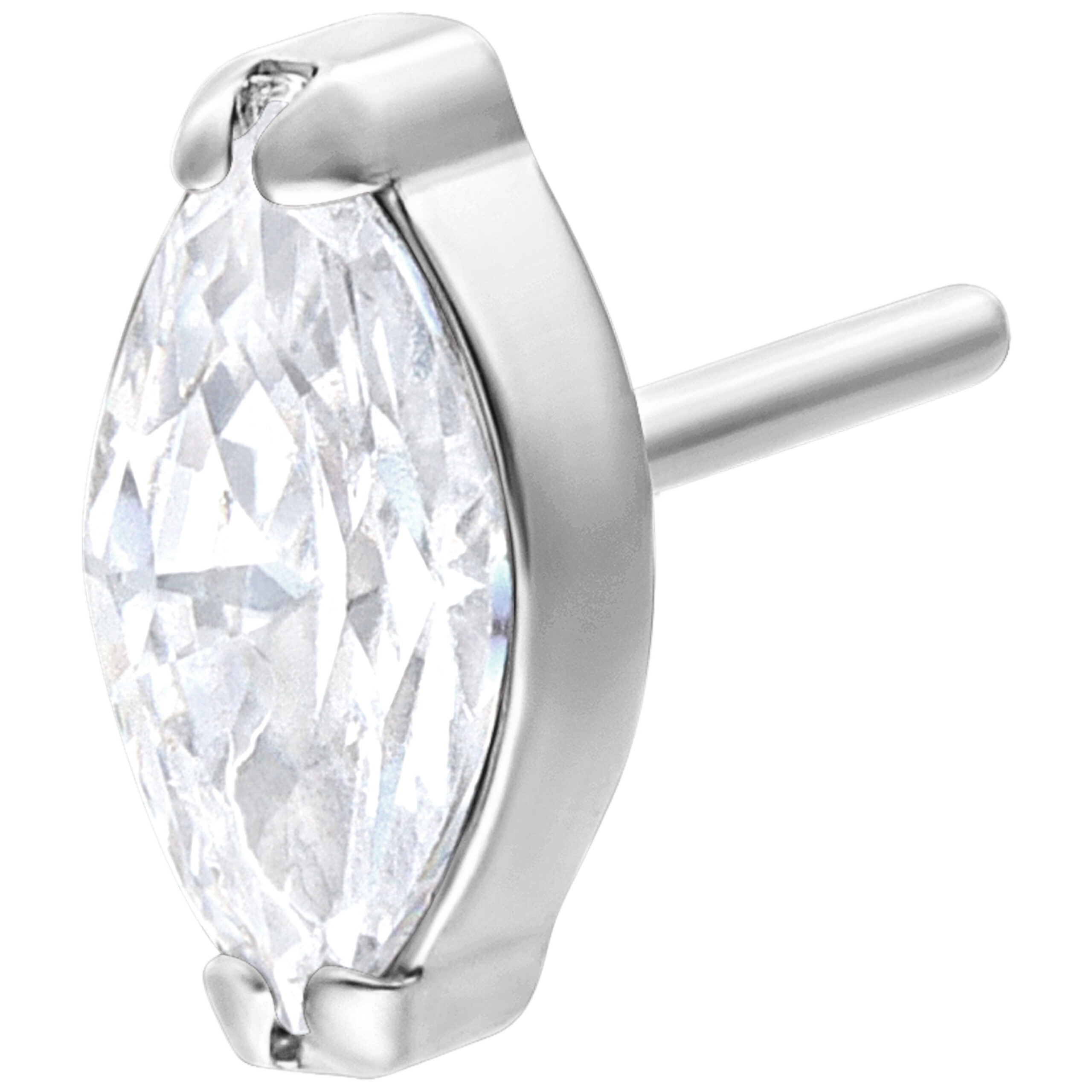 Push Fit Accesorio de Cristal Ovalado