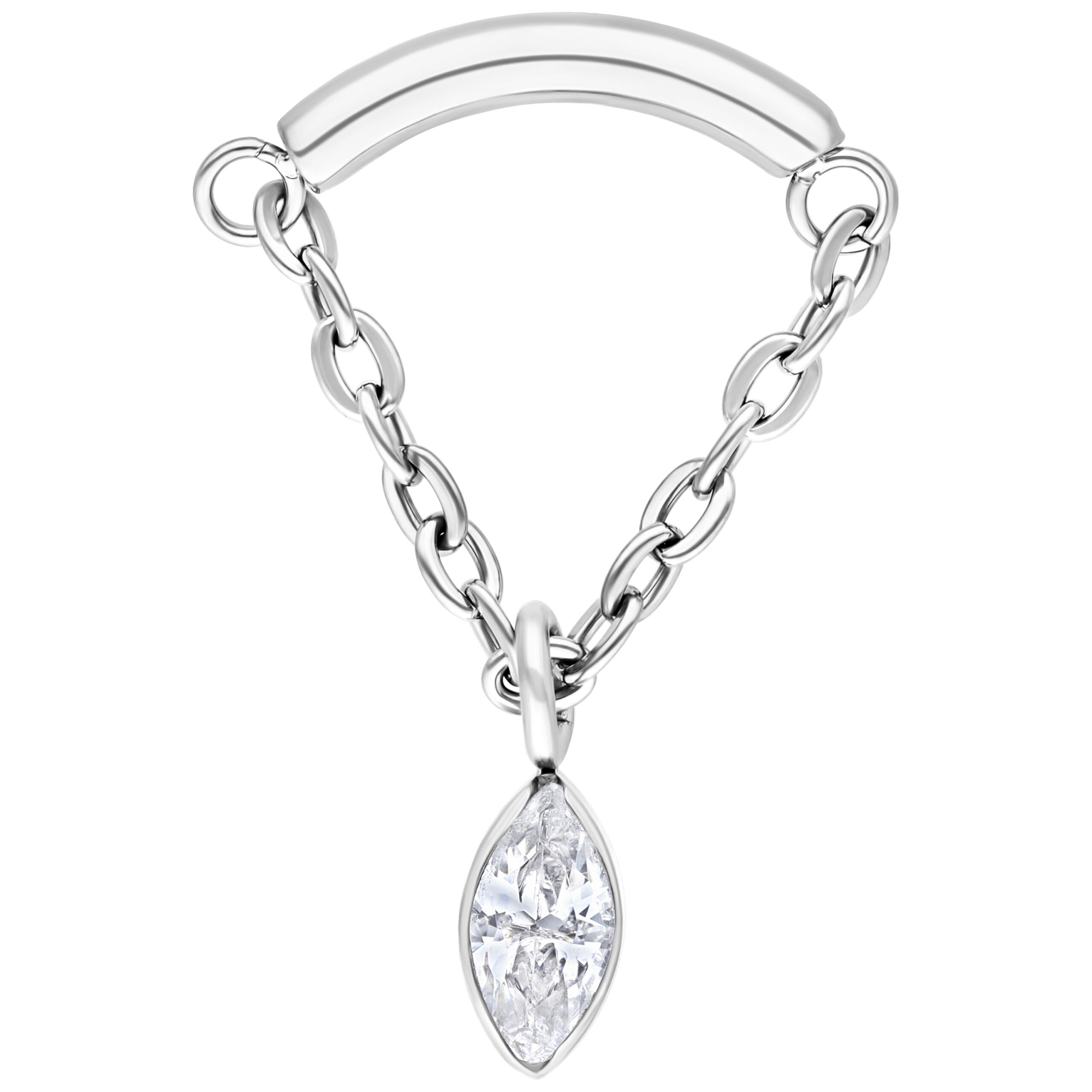 Accesorio Push Fit Crystal Triangle Hidden Helix Accesorio Push Fit Crystal Triangle Hidden Helix