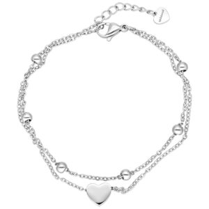 Pulsera Little Heart Double Row
