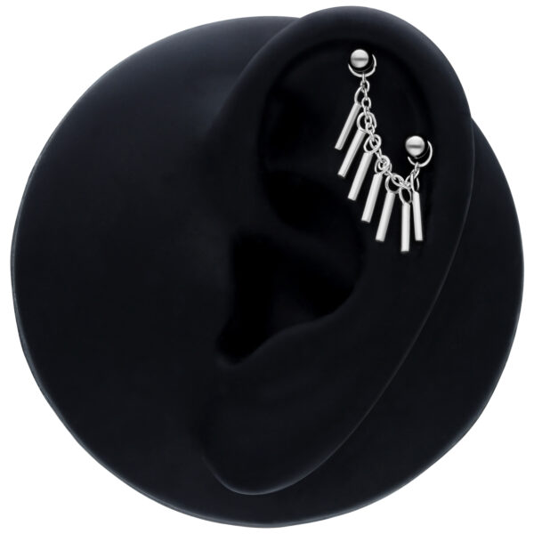 Cadena con Barritas para Piercing