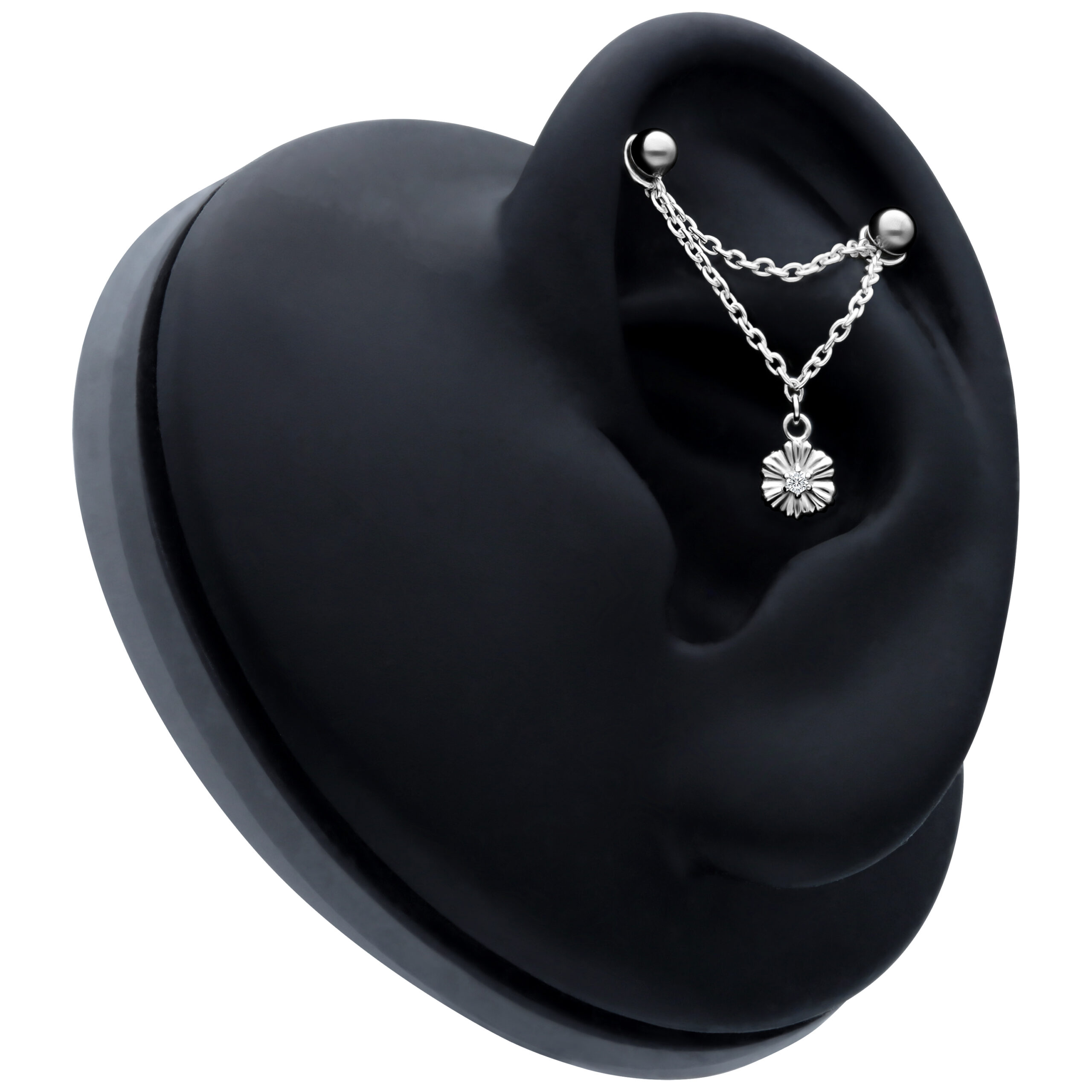 Little Hibiscus Piercing Connection Chain Little Hibiscus Piercing Connection Chain