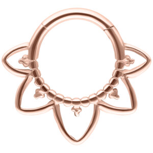 Oriental Septum Clicker - Oro Rosa