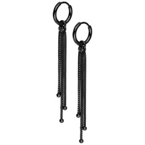 Aros Little Square Venezia Chain (par) - Negro