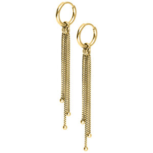 Aros Little Square Venezia Chain (par) - Oro