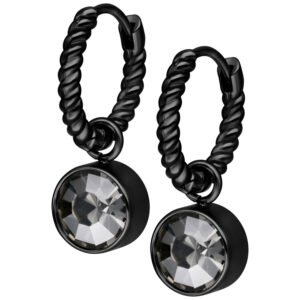 Pequeños aros trenzados