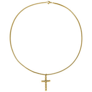 Collar Bubble Cross - Oro