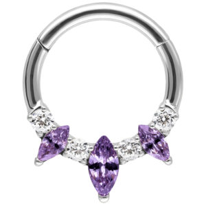 Septum Clicker Marquise Hinged