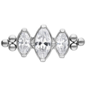 Accesorio Push Fit Crystal Drop con Bubble