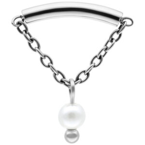 Pearl Hidden Helix Push Fit Attachment