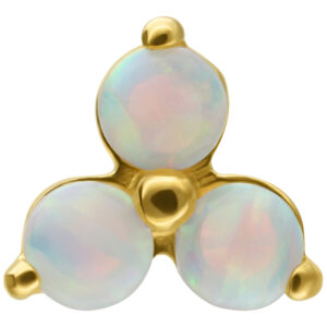 Accesorio 14K Perfect Fit Trinity Opal