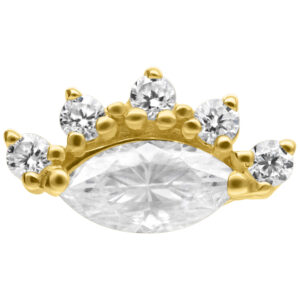 Accesorio 14K Perfect Fit Moissanite