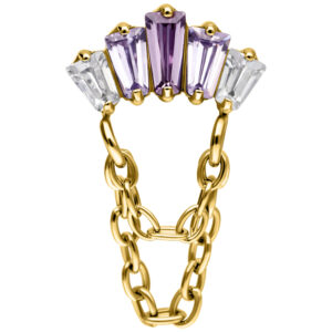 Accesorio Push Fit Azure Bloom Crystal