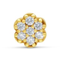 Internally Bloom Crystal Attachment 14k Internally Bloom Crystal Attachment 14k