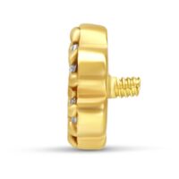 Internally Bloom Crystal Attachment 14k Internally Bloom Crystal Attachment 14k