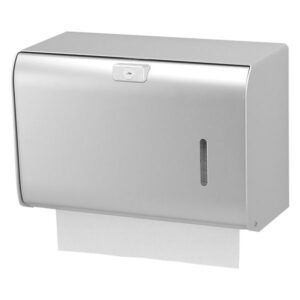 Dispensador de toallitas de papel anodizado plata