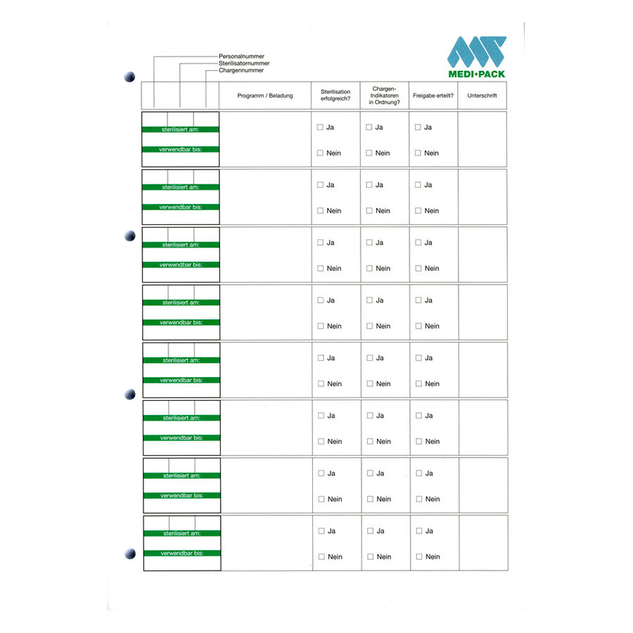 Dokumentationsblock Dokumentationsblock