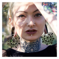 Steel Blackline® - Floral Hoop Steel Blackline® - Floral Hoop