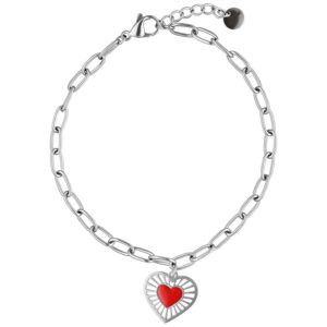 Pulsera Sacred Heart Plata - Plata