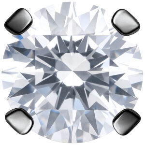 Accesorio con engaste de púas para labret de ajuste perfecto