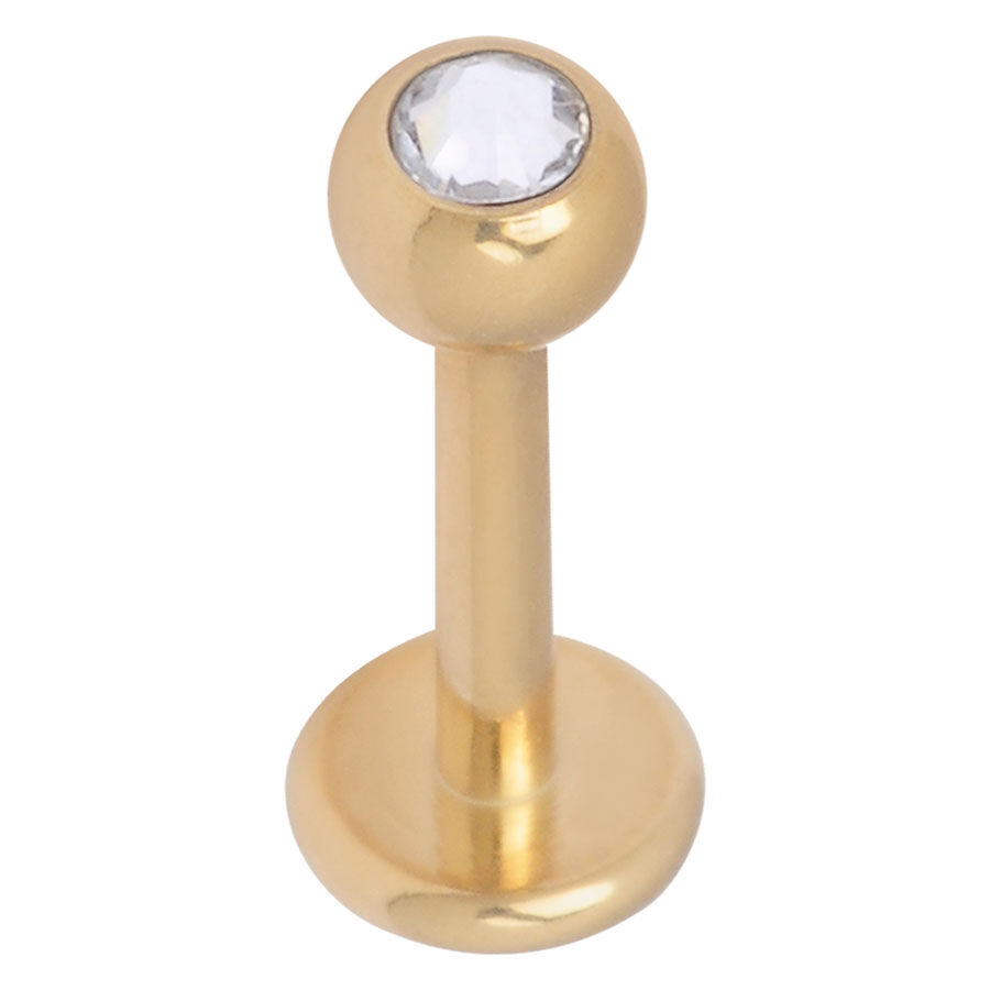 Titan Zirconline® Jewelled Micro Labret Stud Titan Zirconline® Jewelled Micro Labret Stud