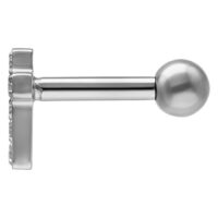 Crystal Cross Earbarbell Crystal Cross Earbarbell
