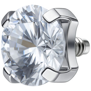 Accesorio de engaste de garras para labret interno