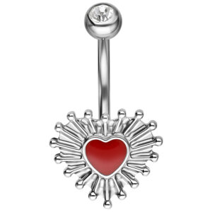 Bananabell Sacred Heart Bubble Enamel