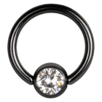 Flat Back Jewelled Clip in Ring Flat Back Jewelled Clip in Ring