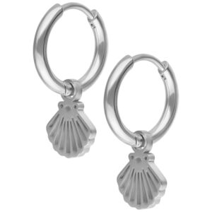 Par de Mini Shell Hoops