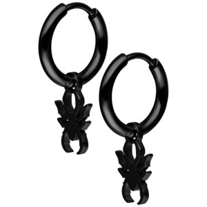 Par de Mini Spider Hoops - Negro