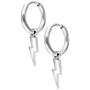 Mini Flash Hoops - Plata