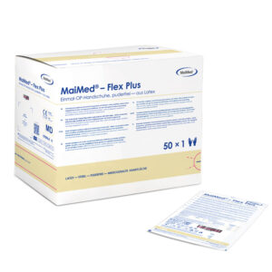 Maimed - Guantes estériles de látex sin polvo