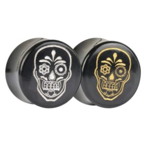 Mexican Skull on Horn Deluxe