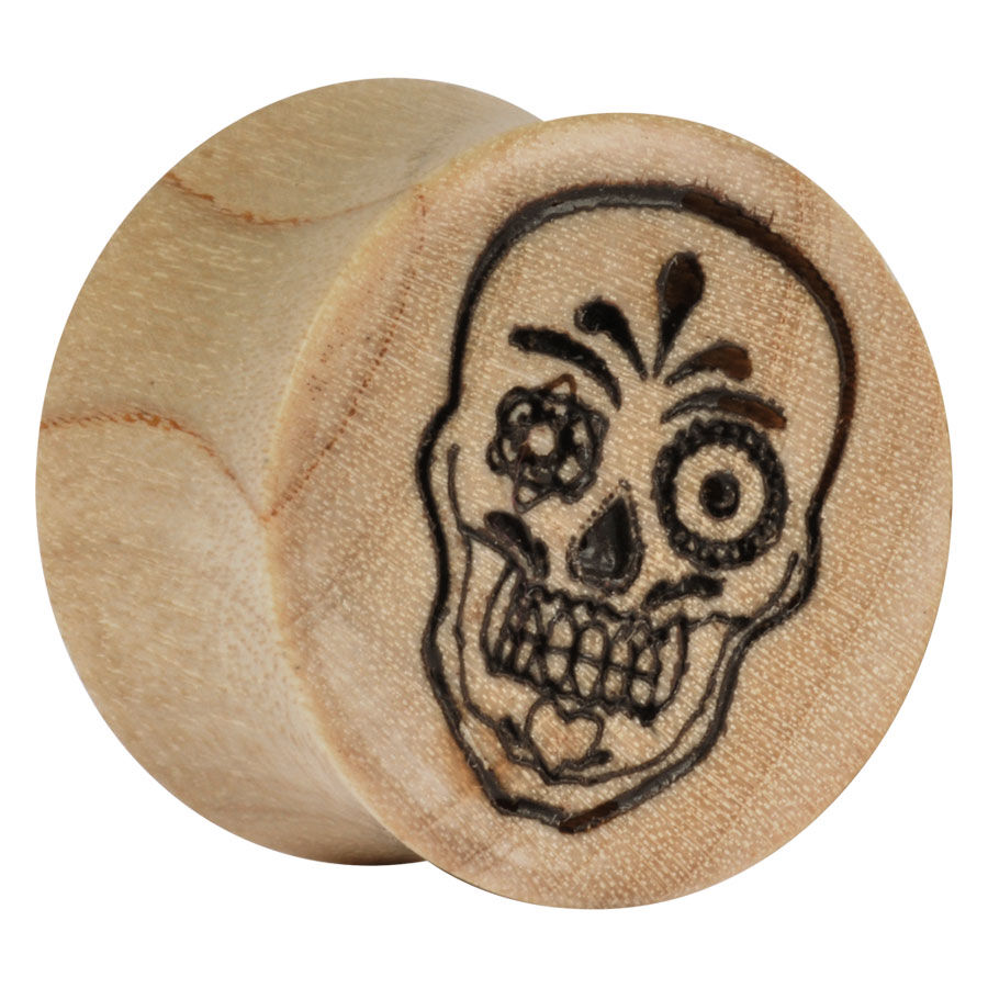 Earganic® - Mexican Skull on Crocodile Earganic® - Mexican Skull on Crocodile