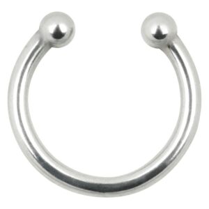 Circular Barbell Fake - Plata