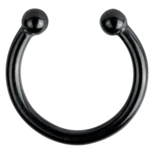 Circular Barbell Fake - Negro