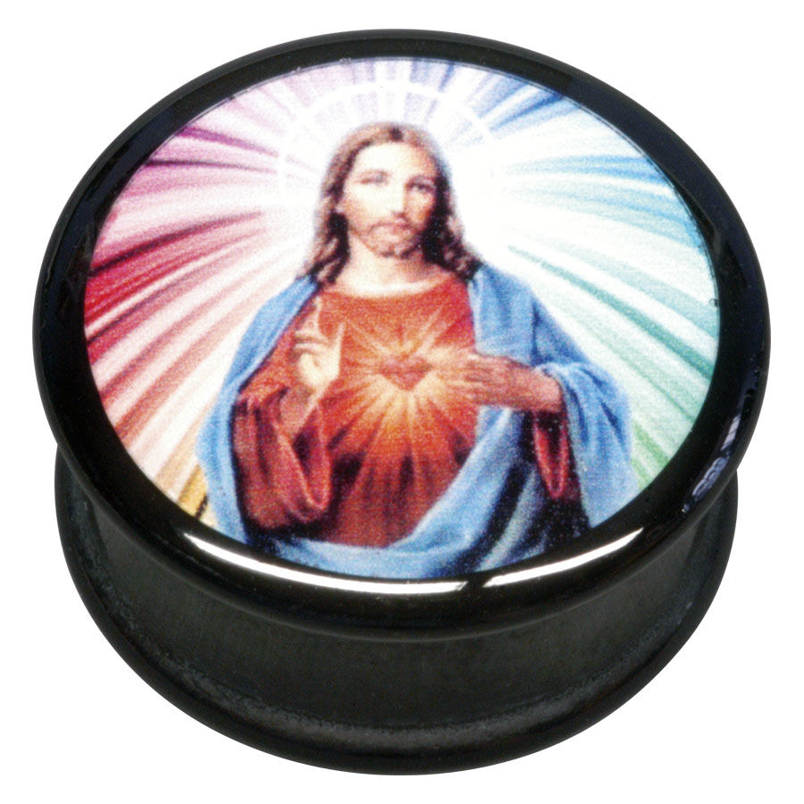 PMMA Mega Ikon Earplug 21 Sacred Jesus PMMA Mega Ikon Earplug 21 Sacred Jesus