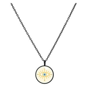 Golden Eye Kette - Negro