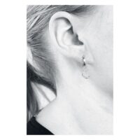 Moon and Polarstar Earstuds