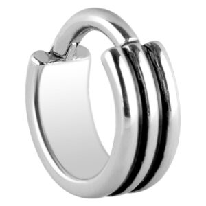 Steel Basicline - Triple Hinged Septum Clicker 