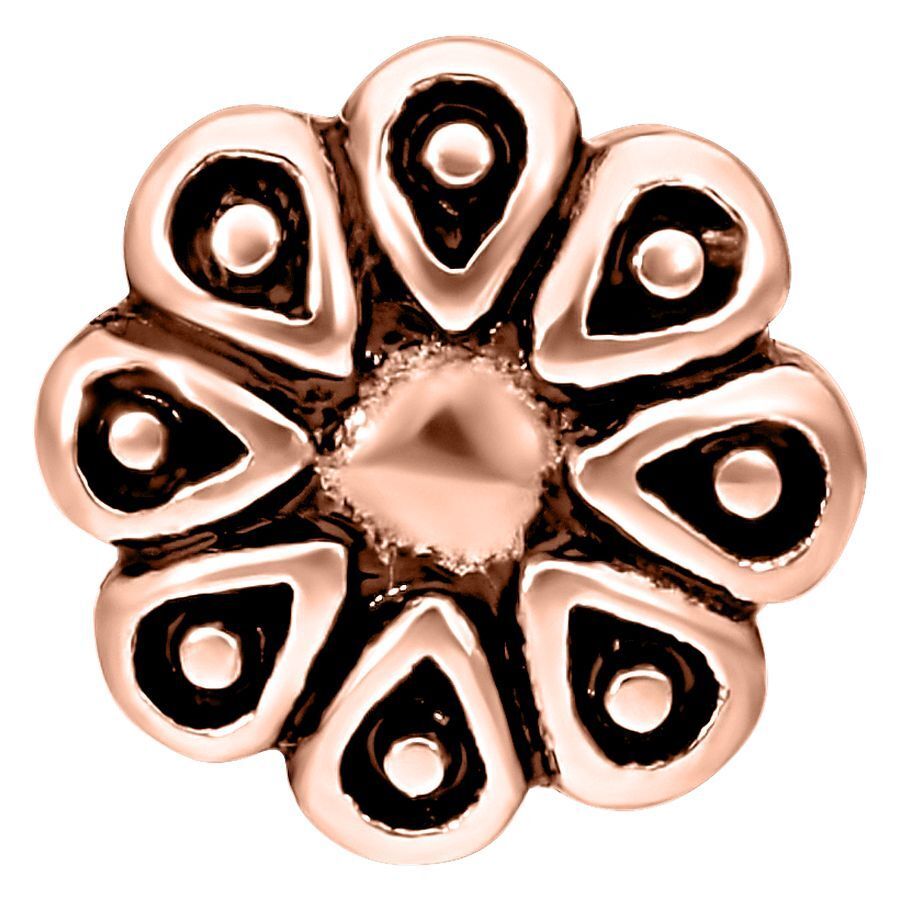Blossom Labret en roségold sobre fondo blanco