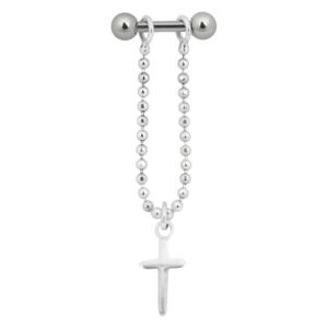 Ear Pendant Cross