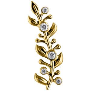 Accesorio Push Fit Winter Branch - Oro