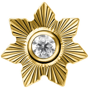 Accesorio Push Fit Riffled Winter Jasmine - Oro