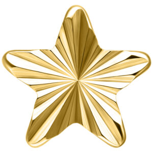 Accesorio Push Fit Riffled Winter Star - Oro