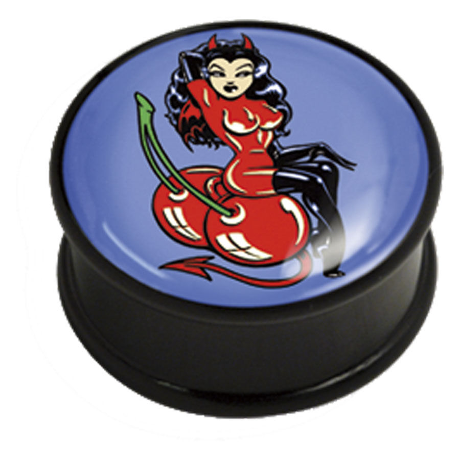 PMMA Ikon Earplug 52 Devilette Right PMMA Ikon Earplug 52 Devilette Right